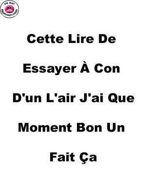 alor tu c plu lire?